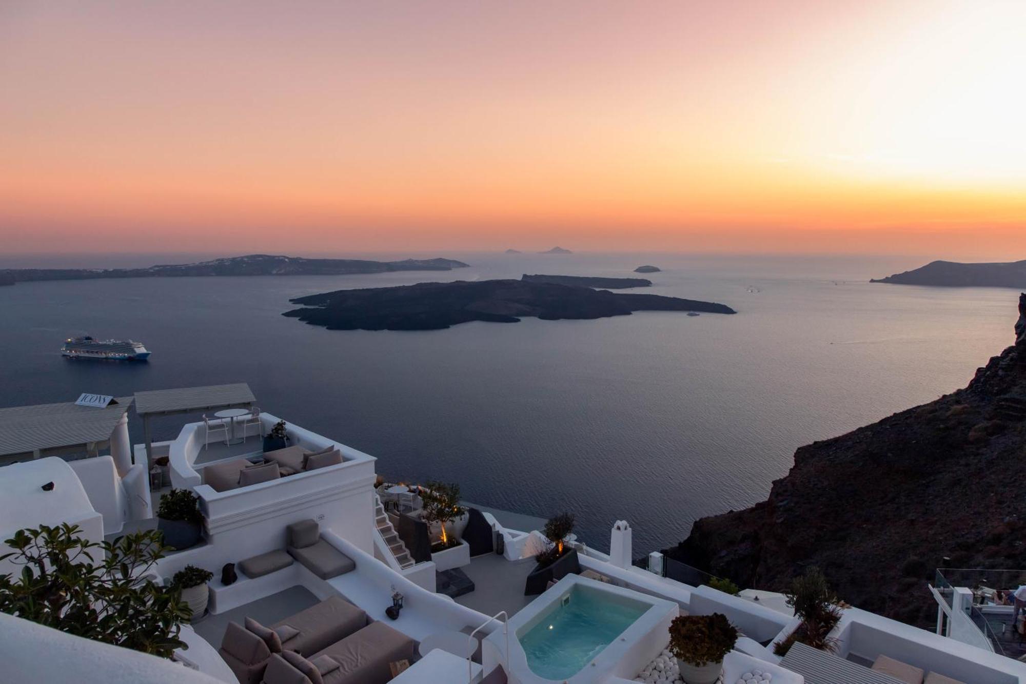 Iconic Santorini, A Boutique Cave Hotel By Sandglass Imerovigli  Dış mekan fotoğraf